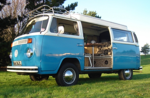 Hire Blue the VW Camper Van